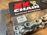Ek Drive Chain 530SRX2, 110 Links, Dcc 32-5365 Gold. Fixed Price $100.00.