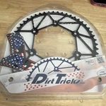 Dirt Tricks Zirconium Rear Sprocket 50 Tooth Diamond Gunmetal Black KTM-40-D-B. Fixed Price $99.99.