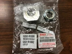 Nos Suzuki 2001-2004 GSX-R1000 Oem Rear Axle Chain Adjuster Kit 61400-44820-RX0. Fixed Price $24.99.