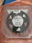 Vortex F5 Aluminum Rear Sprocket 44T 520 Black #435K-44. Fixed Price $70.00.