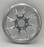 Ultima 94-713 Vortex Polished Chrome Rear Drive Pulley 65-TOOTH For 1/8" Belt. Fixed Price $167.11.