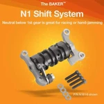 Baker Drivetrain 2-5RNS-N1 Pattern Shift System 5-SPEED Harley Big Twin 80-06. Fixed Price $349.00.