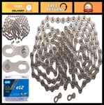 Kmc E12 12-SPEED E-bike Chain Silver Compatible With Sram Shimano Campagnolo. Fixed Price $113.99.