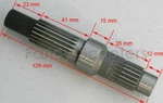 GY6 139QMB Engine Gear Box Outer Shaft Taotao,sunl,roketa Nst 50CC Scooter 126. Fixed Price $14.99.
