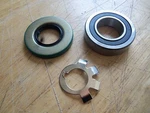 1965- 1984 Harley Fl Fx Inner Primary Cover Trans Shaft Bearing Seal & Washer. Fixed Price $39.99.