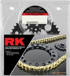 Rk Chain And Sprocket Kit Natural '11-16 GSX-R750 (3076-110EX). Fixed Price $269.07.