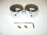 Harley Hd 00 07 Touring Dyna Models New Front Axle Nut Cover Kit Oem 43062-04. Fixed Price $38.99.
