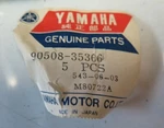 Oem Yamaha Torsion Spring 90508-35366 Lot Of Pcs Nos (O8B-3). Fixed Price $36.00.