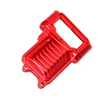 Red Twin Cam Transmission Top Cover For Harley 06-17 Touring Flhx Fltrx Flhr. Fixed Price $89.95.