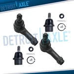 New (2) Lower Ball Joints + Outer Tie Rod Links For F-150 And Mark Lt. Fixed Price $43.01.