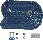 Ek Sportbike Chain For Links Blue 530ZVX3-150AB. Fixed Price $280.09.