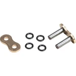 Fire Power O-ring Sealed Chain Master Link Gold, Rivet 525FPO-MLJ/G. Fixed Price $6.55.