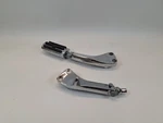 Pillion Foot Pegs Retainer Chrome For Harley-davidson Dyna Fxd 06-17. Fixed Price $81.33.