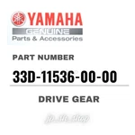 Yamaha Genuine Oem Parts Drive Gear 33D-11536-00-00 For YZ450F. Fixed Price $86.10.