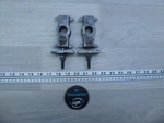 1990 Honda CBR1000F Hurricane H1479-1) Left Right Rear Wheel Chain Adjusters Set. Fixed Price $25.00.