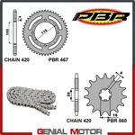 EK1603 Chain And Sprockets Kit 13 / 49 420 Pbr Kawasaki Kx-g 1986 1987. Fixed Price $75.90.