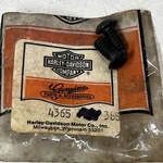 Nos Harley Davidson 1/4"-20 1/2" Hex Socket Button Head Screw Oem 4365 Blk. Fixed Price $9.99.