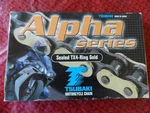 Tsubaki Alpha Series 525 Sealed TX4-RING Gold Chain 110 Links. Fixed Price $74.99.