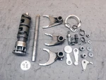 1969-74 Honda K1 K3 K4 Gearshift Drum & Fork Assembly. Fixed Price $85.00.