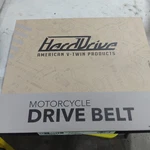 Harddrive 820-60011 1/8 Inch Rear Belt For V-twin Motorcycles. Fixed Price $185.00.