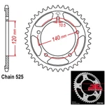Sprockets JTR1792.41 41T Steel Rear. Fixed Price $37.47.
