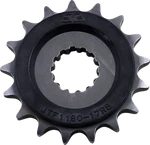 Countershaft Sprocket Rubber-cushioned Tooth JTF1180.17RB. Fixed Price $18.03.
