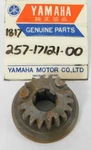 New Genuine 1971-1972 Yamaha 60 JT1 JT2MX 2ND Pinion Gear Oem 257-17121-00. Fixed Price $11.67.