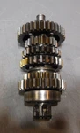 Kawasaki KDX200 Transmission Counter Output Shaft Axle & Gears 1983-1985. Fixed Price $20.50.