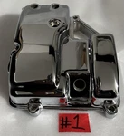Harley Chrome Fxd Dyna Transmission Cover Hd 34469-90A Oem #34471-90, 1991-97 #1. Fixed Price $499.00.