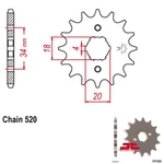 Sprockets JTF328.12 12T Steel Front. Fixed Price $14.78.