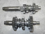 1974 Yamaha Transmission Mainshaft Countershaft Gear Set. Fixed Price $95.00.