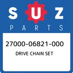 27000-06821-000 Suzuki Drive Chain Set 2700006821000, New Genuine Oem Part. Fixed Price $291.59.