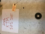 (143) Ktm 450 Engine Kick Starter Idler Gear 400 525. Fixed Price $30.00.
