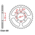 Rk 34T Rear Sprocket For Suzuki TM75 1974-1976. Fixed Price $26.05.