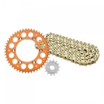 Primary Drive Alloy Kit & X-ring Chain Orange Rear Sprocket 1097570328. Fixed Price $135.22.