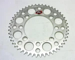 Rear Sprocket Alloy Renthal, Ultralite 121U-428-49GPSI Silver, Suzuki, Yamaha. Fixed Price $67.47.