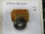 Honda Nos SL100 SL125 XL100 XL125 Countershaft Third Gear (28T) 23471-331-670. Fixed Price $15.00.