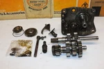 1966 Harley Ironhead Xlch Sportster Transmission Pawl Gears Shafts Trap Door. Fixed Price $400.00.