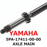 New Yamaha Genuine 2002-2023 YZ65 YZ85 Axle Main 5PA-17411-00-00. Fixed Price $131.99.