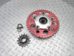 2014 13-15 Aprilia RSV4R Front Rear Sprocket Gear Hub Final Drive Lot. Fixed Price $74.39.