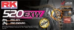 Rk Off-road And Atv Xw-ring Chain, Links Gold GB520EXW-120. Fixed Price $163.41.