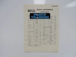 Suzuki Quick Reference Service Manual Data Sheet GSX-R50H 1987. Fixed Price $9.99.