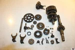 2002 Suzuki Intruder VS1400 Engine Motor Transmission Gears 24120-38B01. Fixed Price $62.99.