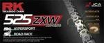 Rk Gold Ultra-hd Xw-ring Motorcycle Bike Chain 525 Zxw 120 Links Rivet. Fixed Price $225.00.