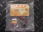 Honda Nos Cb 100, Cl Sl Fork Left Gear Shift, P/n 24221-107-000 #H13. Fixed Price $20.00.