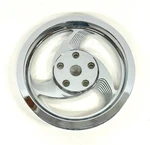 3-SPOKE 65 Tooth 1-1/2" Usa-made Rear Drive Belt Pulley Harley 84-99 Wheels. Fixed Price $285.00.