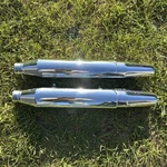 Harley-davidson Oem 64708-08 X2 65463-00 Stock 08-17 Flstc Mufflers & Shields. Fixed Price $135.00.