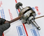 1974-79 Kawasaki KD125 KE125 KS1 Oem Crank & Rod VIN#K1E-074783 (see Below). Fixed Price $175.77.