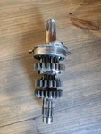 2000 Yamaha YZF-R6 Transmission Main Axle Shaft Gears 5EB-17411-00-00. Fixed Price $35.00.