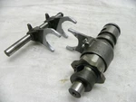 Kawasaki B Twin Transmission Gear Selector Shift Forks Drum #79. Fixed Price $25.75.